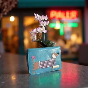 Kukubird Sausage Dog Wallet